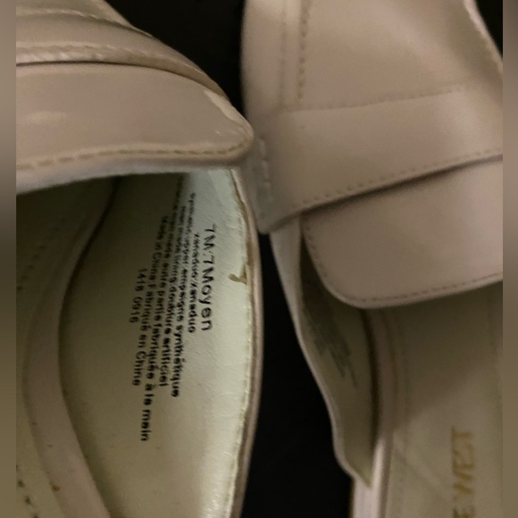 BNWT Nine West Slip On Mules 7M White - Picture 2 of 4